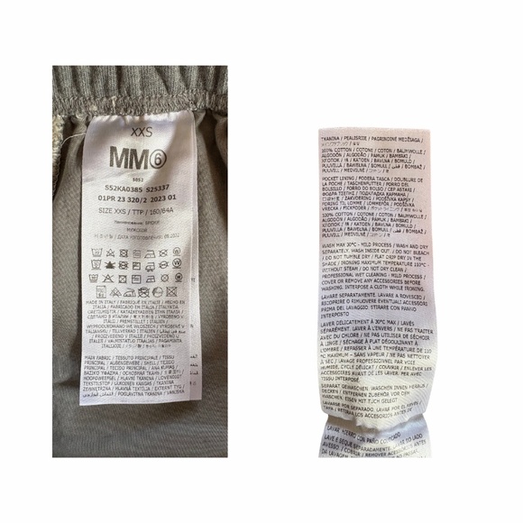 MM6 Maison Margiela | Oversized Wide-Leg Lounge Pants โ Size XXS/S - Picture 11 of 14